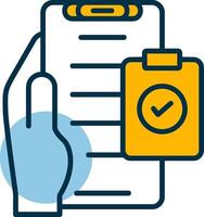 Check List Shapes Icon vector