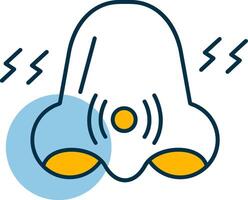 Congestion Shapes Icon vector