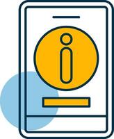 Information Shapes Icon vector