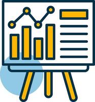 Presentation Shapes Icon vector