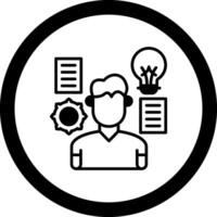 Skills Circle Icon vector