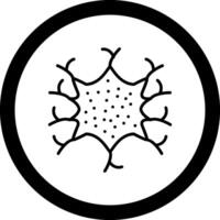 Microglia Circle Icon vector