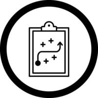 Strategy Circle Icon vector