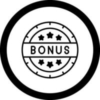 Bonus Circle Icon vector