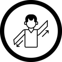 Parallel Arm Circle Icon vector