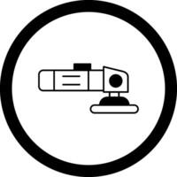 Polisher Circle Icon vector