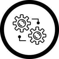 Integration Circle Icon vector