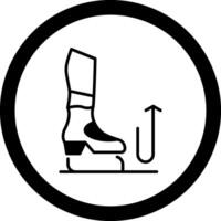 Stomp Circle Icon vector