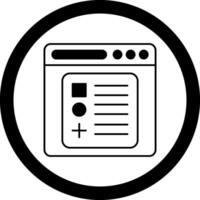Components Circle Icon vector