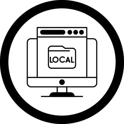 Local Circle Icon
