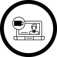 onCircle class Circle Icon vector