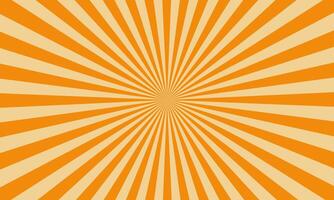 A horizontal background of color rays in a circle. Flat lines of abstract fireworks vector