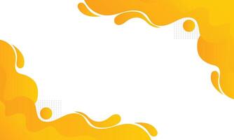 Abstract colorful background with wavy lines and dots. vector