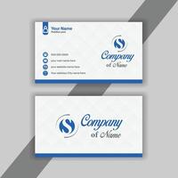 Modern, professional creative business card and name card, layout in square size. horizontal clean template design. vector