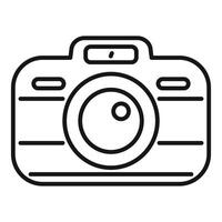 Digital camera capturing memories with style and precision vector