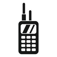 Radio control device with antenna for remote control vector