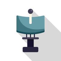 Curved radar screen detecting signals for military navigation vector