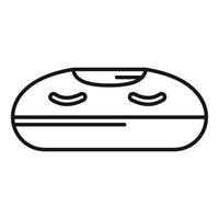 Home voice assistant icon is providing information, playing music, and interacting with smart home devices vector