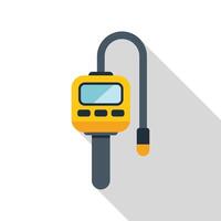 Electronic device with sensor measuring methane level vector