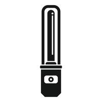 Uv sterilizer icon, eliminating germs and bacteria vector