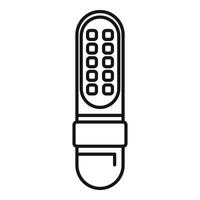 Led lamp saving energy and protecting environment icon vector