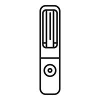 Uv sterilizer icon showing ultraviolet germicidal irradiation device vector