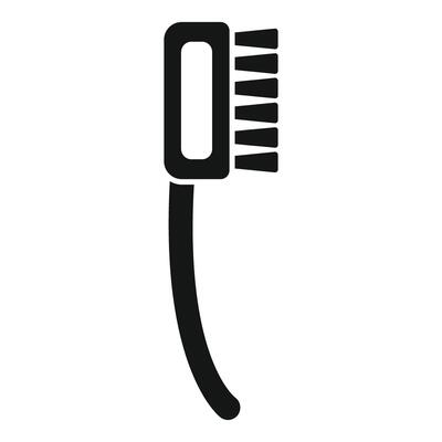 Cleaning brush icon showing housework and chores