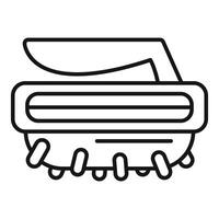 Mars rover exploring the galaxy finding new life forms vector