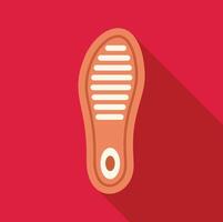 Orthopedic insole providing support and cushioning for feet vector