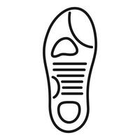 Orthopedic insole providing arch support for comfortable walking vector
