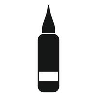Glue stick with conical tip for precise application vector