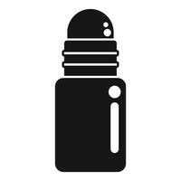 Roll on deodorant bottle promoting personal hygiene and freshness vector