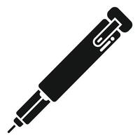 Electronic cigarette device for vaping using liquid vector