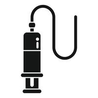 Electronic cigarette device for vaping icon simple style vector