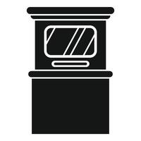 Modern self ordering interactive kiosk is simplifying the ordering process vector