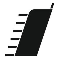 Smartphone fast speed mobile phone with motion lines icon vector