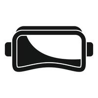 Paintball mask protecting player during intense match vector
