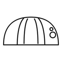 Observatory dome telescope building astronomy science space exploration vector