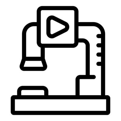 Modern video production equipment is ready for creating engaging content