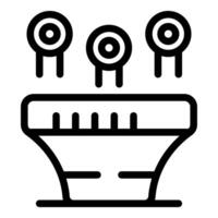 Sales funnel converting leads into profitable customers vector
