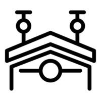 Smart home automation system controlling house appliances vector