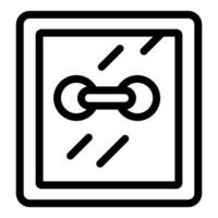 Blockchain network security system showing data protection vector