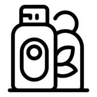 Air freshener device refreshing the atmosphere with pleasant fragrance vector