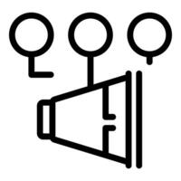 Multichannel marketing strategy connecting with customers online vector