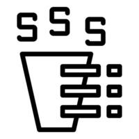 Sales funnel generating leads converting to sales marketing strategy vector