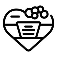Heart health checkup representing cardiovascular system examination vector