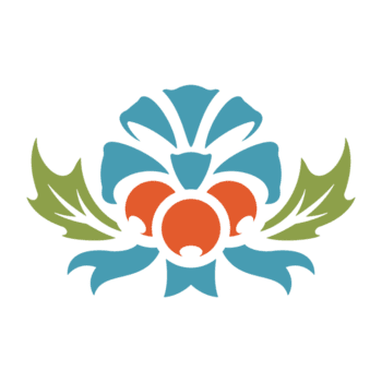 mistel löv med bär och rosett png