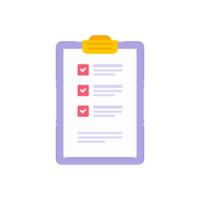 Clipboard with paper sheet to do list tasks completed checkmark control icon png