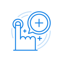 Add goods and services icon. Online orders and purchases instore and internet applications. png