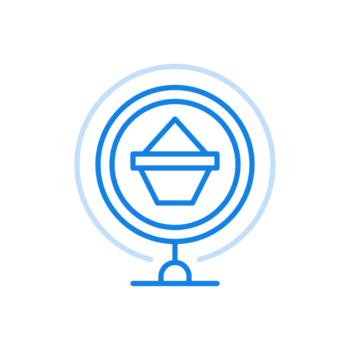 compras Entrega análise linha ícone conectados varejo e comercial vendas. png